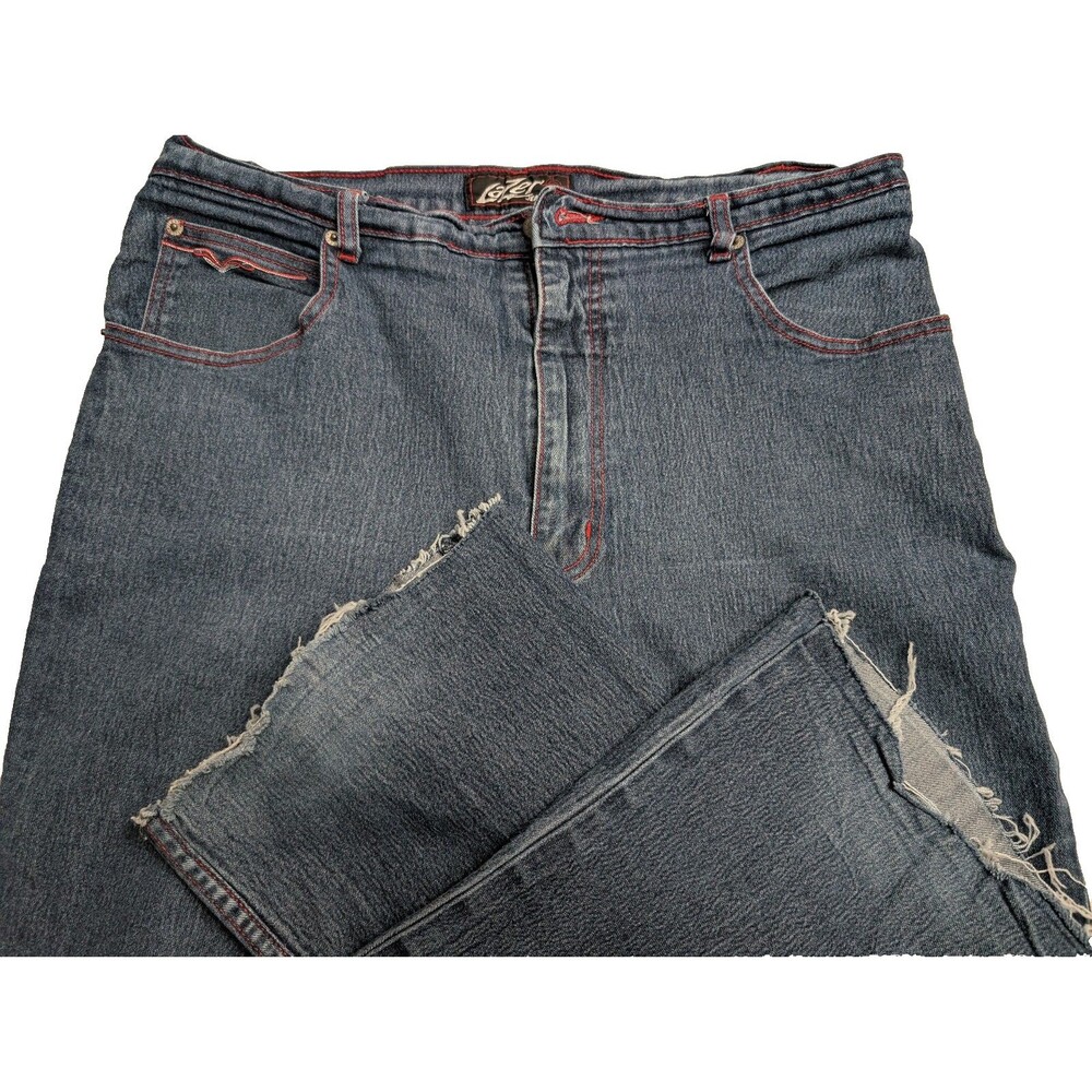 Lazer Jeans Women's Size 18 Blue Denim Straight Leg High-Rise Casual Pants Y2K